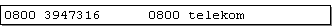 Abb. 7.3.2: DIN 5008 - Sondernummern