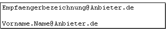 Abb. 14.2.1: DIN 5008 - E-Mail-Adressen